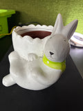 Hasen Blumentopf