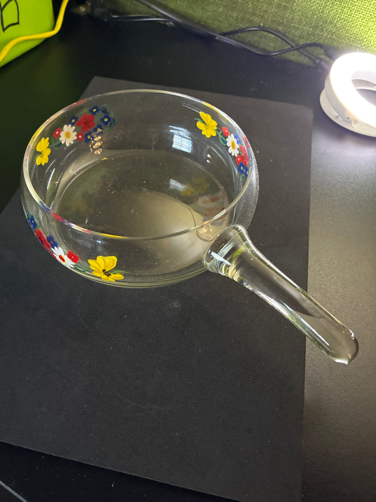 Glas Pfanne