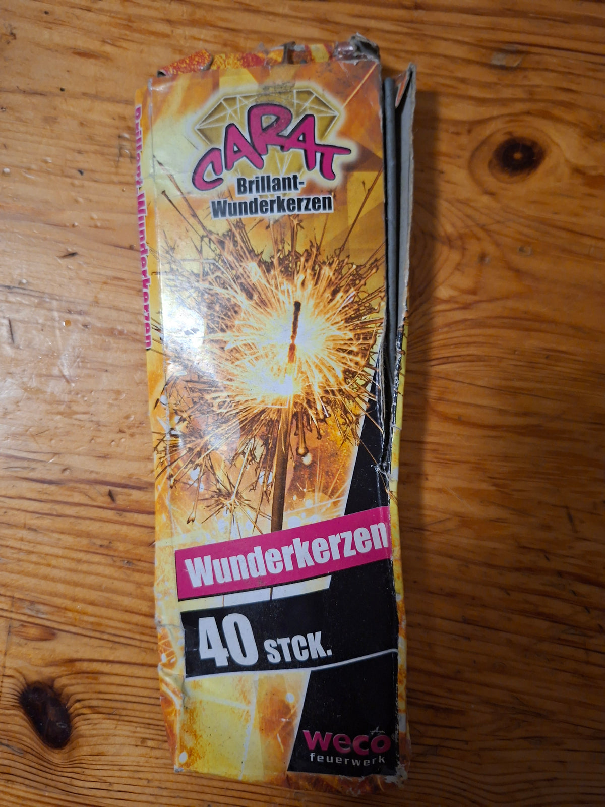 Wunderkerzen