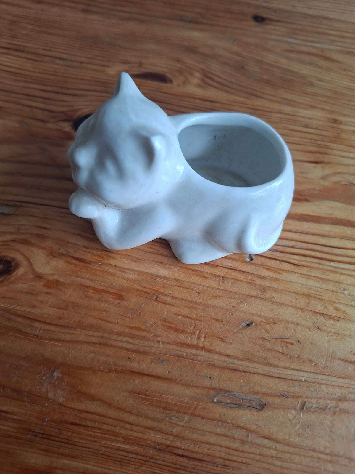 Katze für Mini Blumentopf