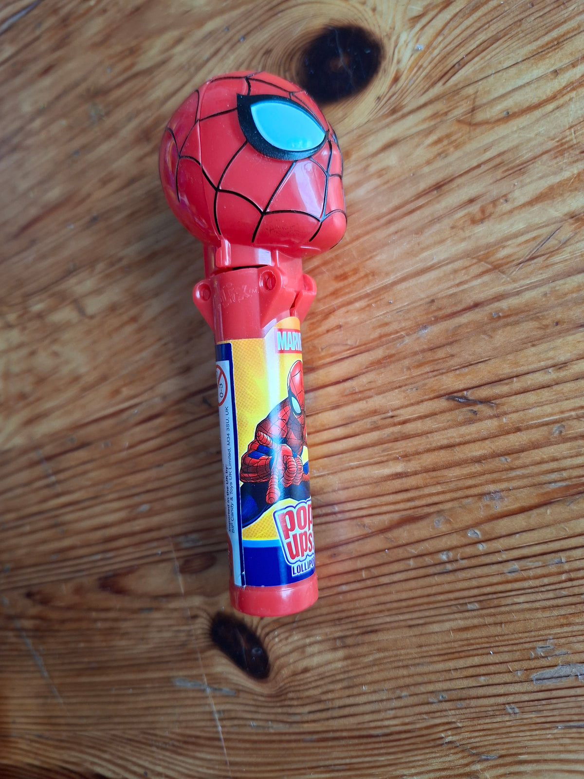 Spider Man für Lutscher