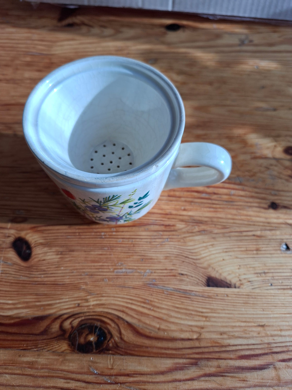 Tasse mit Sieb