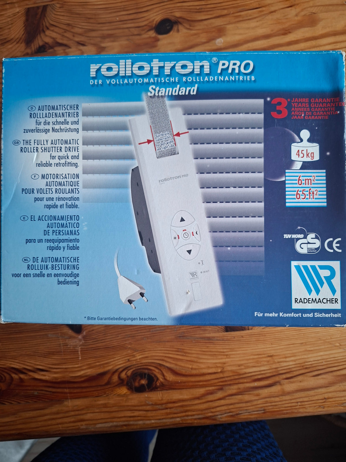 Vollautomatischer Rollladenantrieb