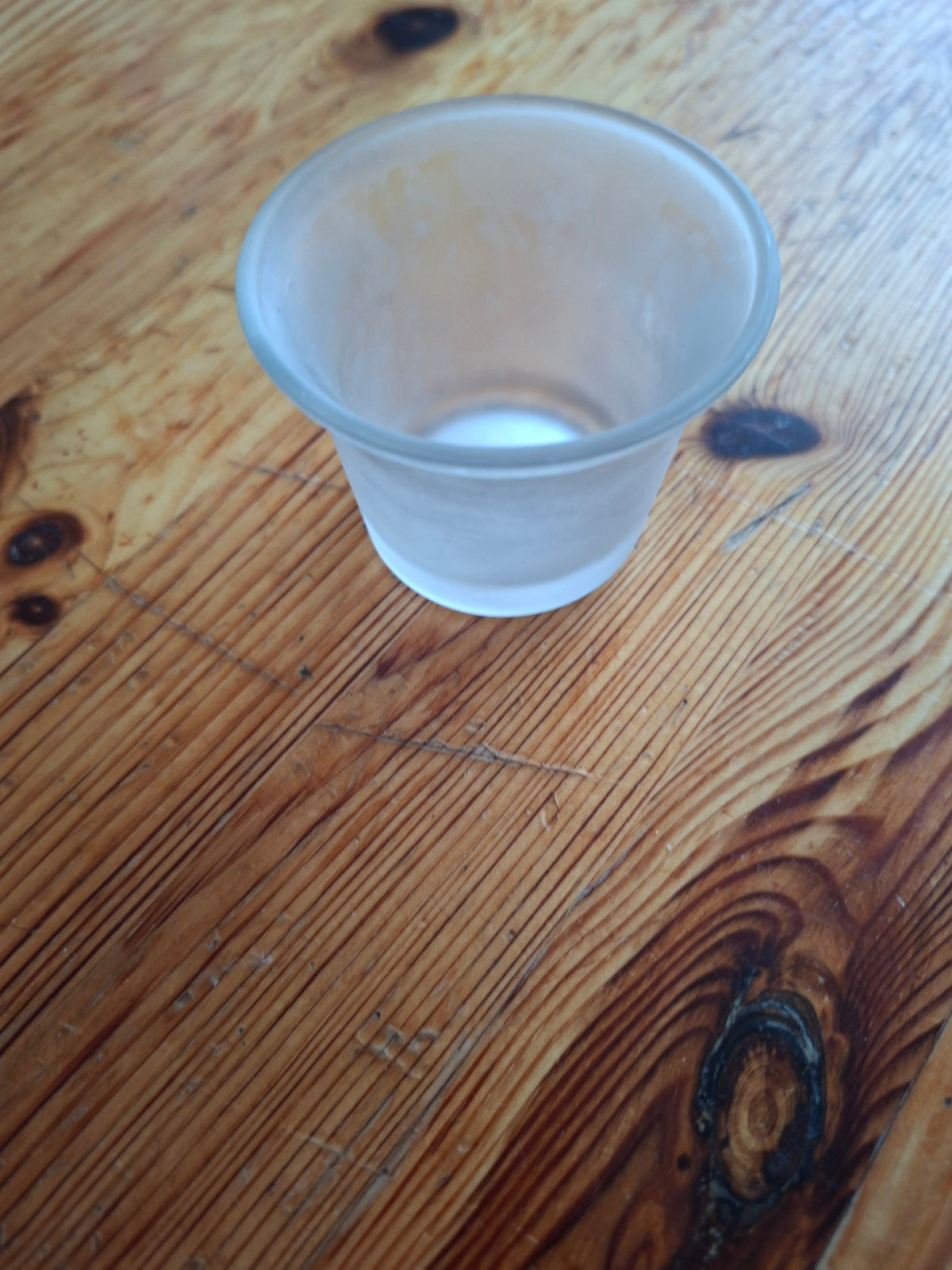 Teelichtglas