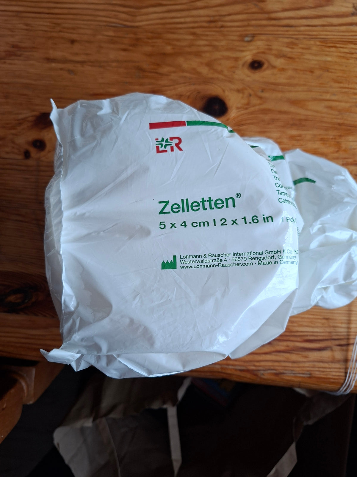 Zellstofftupfer