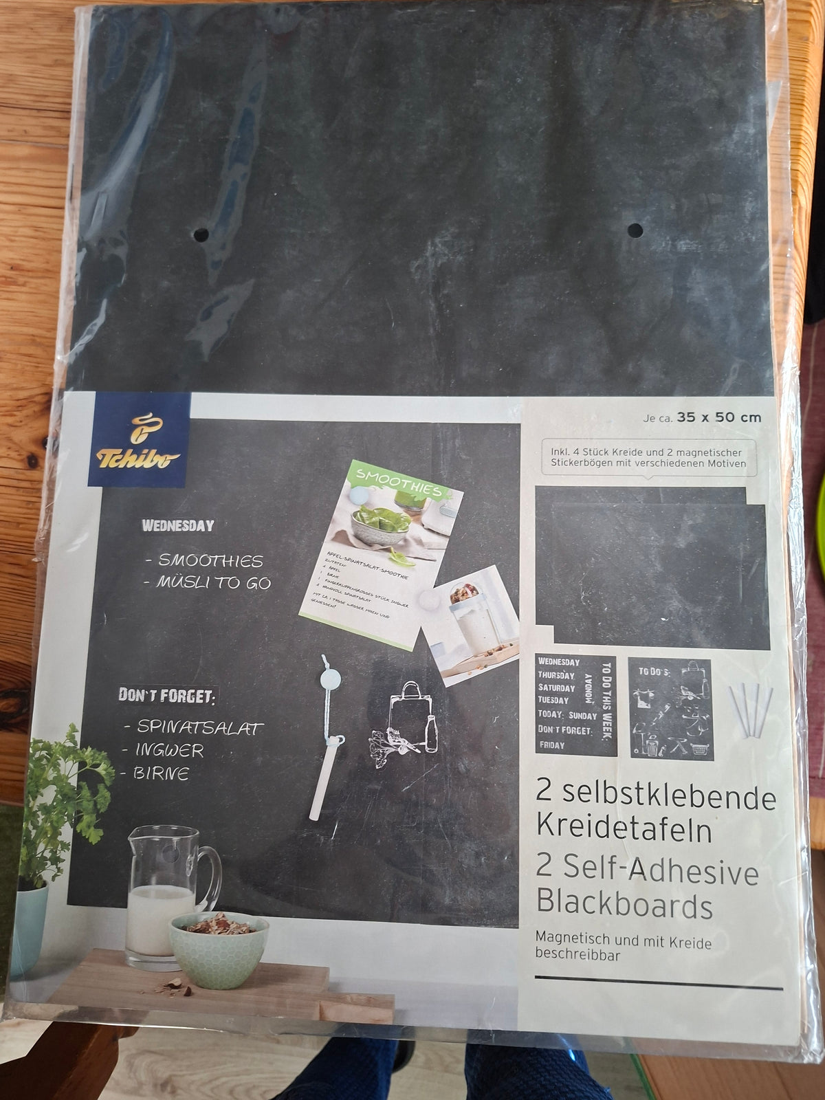 Selbstklebende Kreidetafeln
