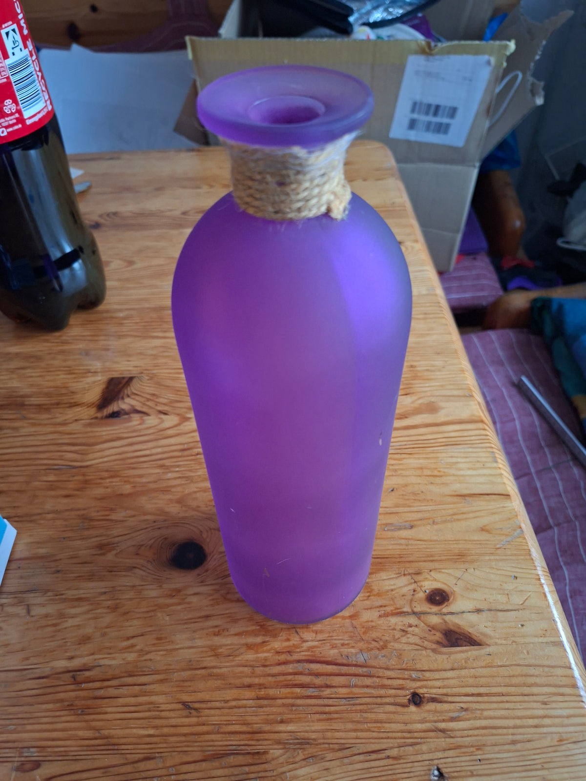 Große Deko Flasche