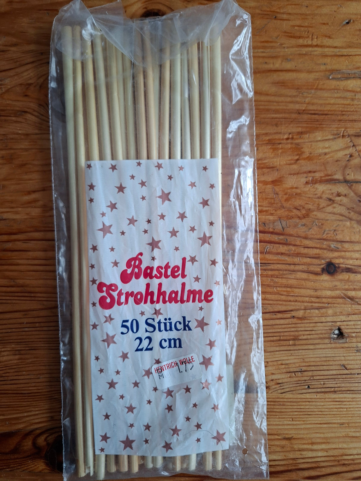 Bastelstrohhalme