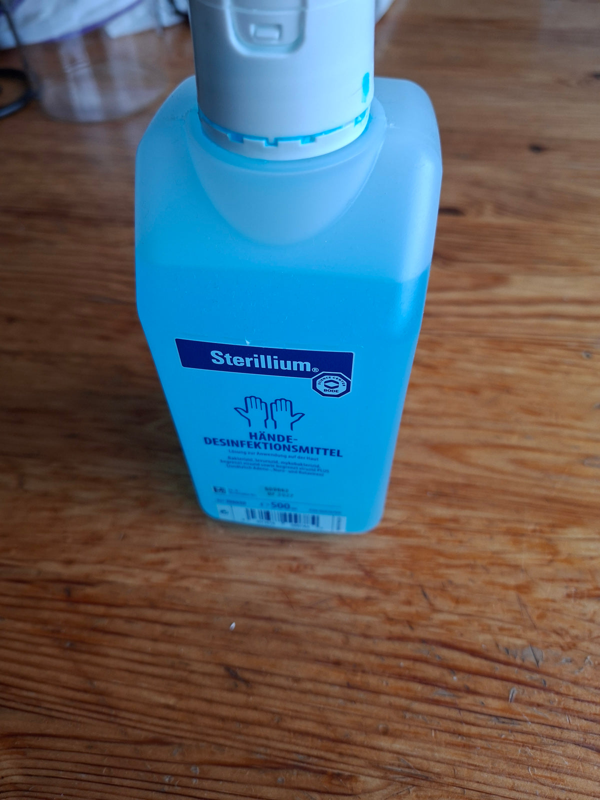 Hände Desinfektionsmittel