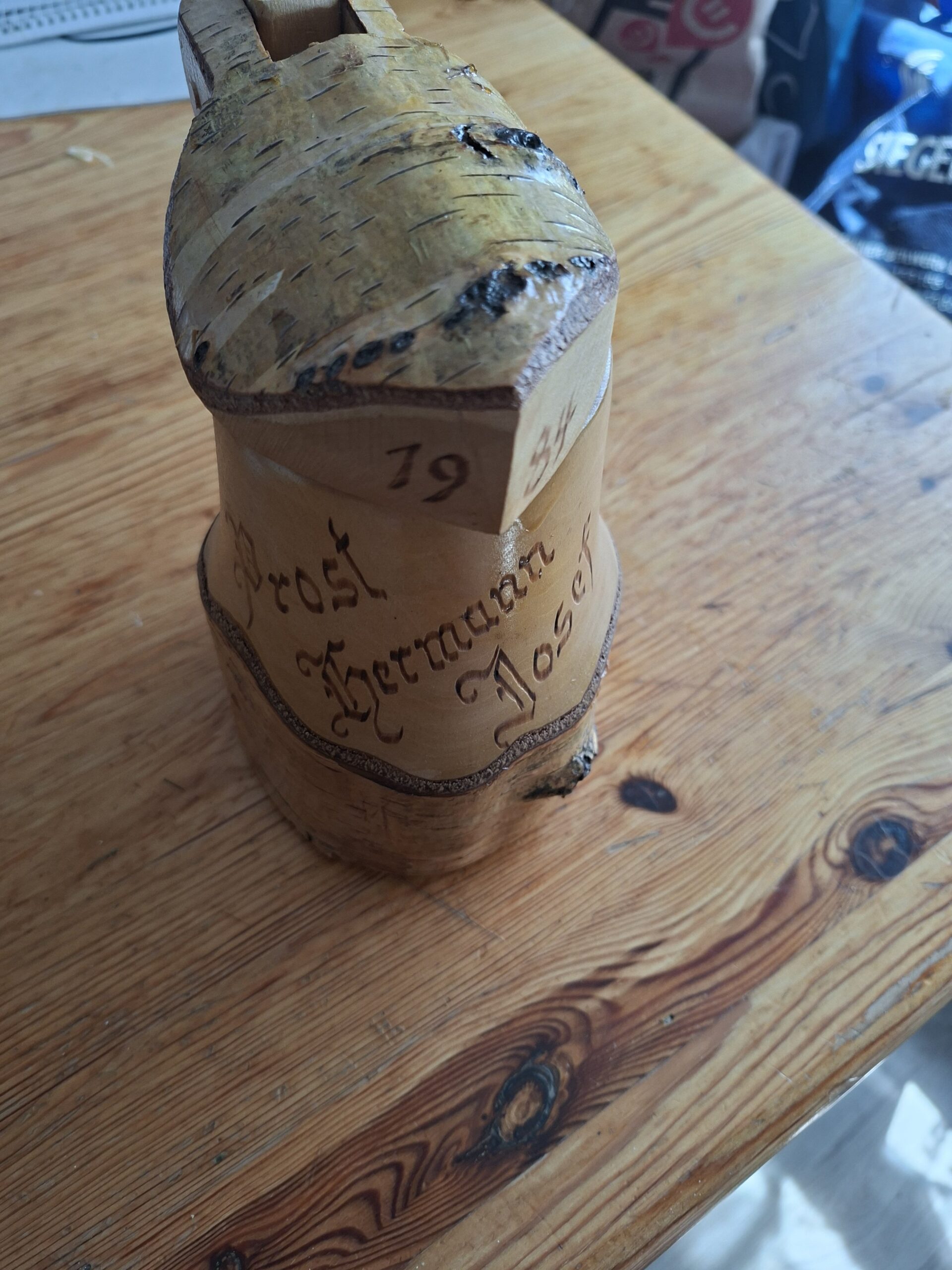 Deko Krug Holz